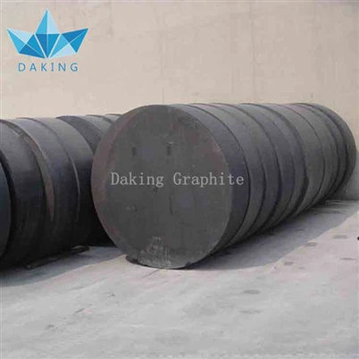 Круглый блок из углеродного графита